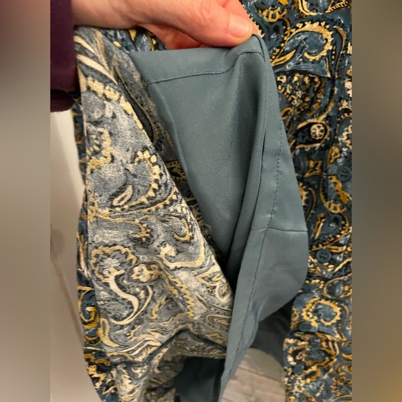 Bohemian Pocket-Detail Dress Garnet Hill size 10 - Picture 5 of 6